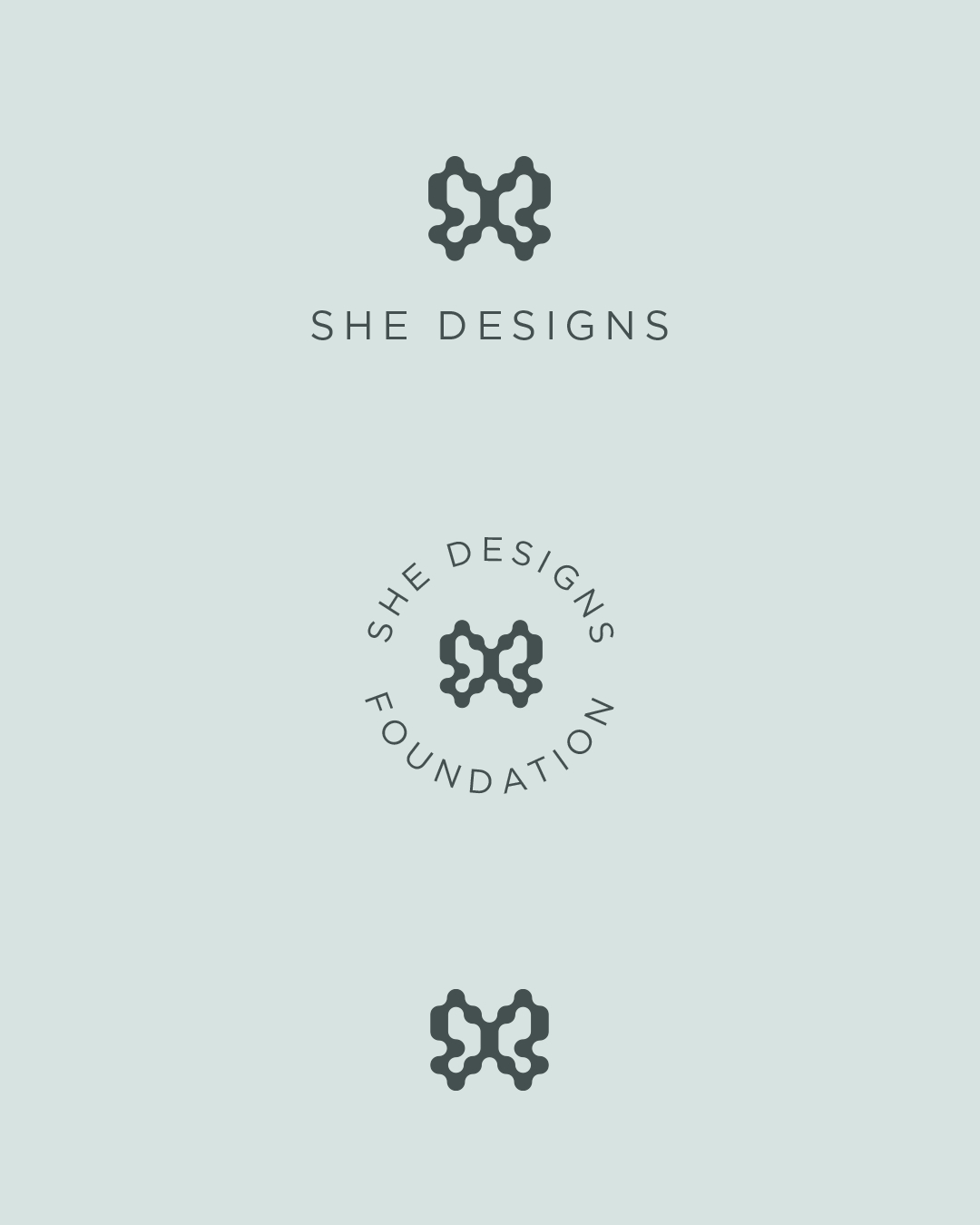She Designs logo suite